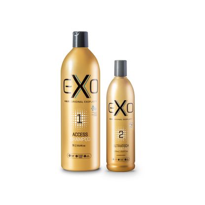 Kit-Exoplastia-Access-Shampoo-1L-Ultratech-Keratin-500ML